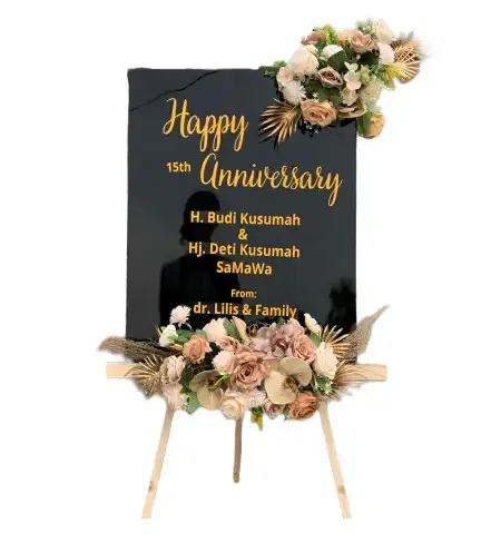 Papan Bunga Akrilik Tambakprogaten